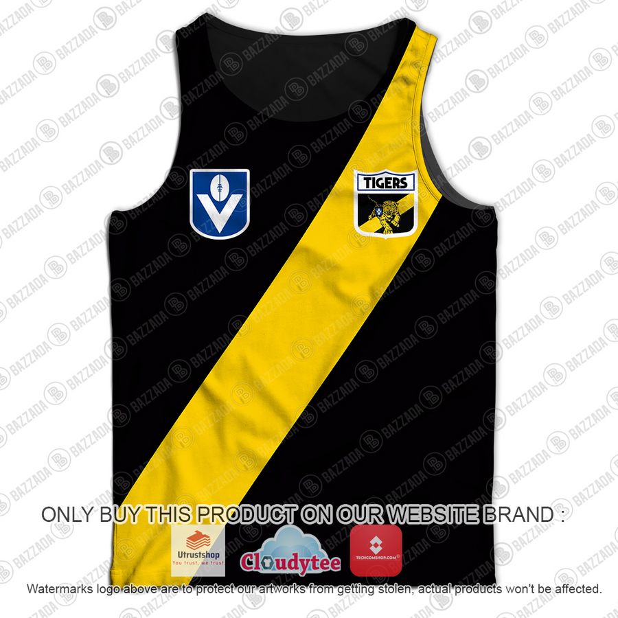 personalized richmond football club vintage retro afl guernsey 90s tank top 2 9525