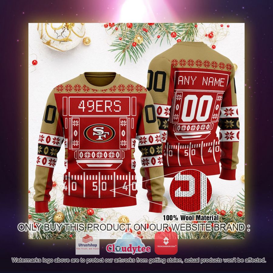 personalized san francisco 49ers ugly sweater 2 85388