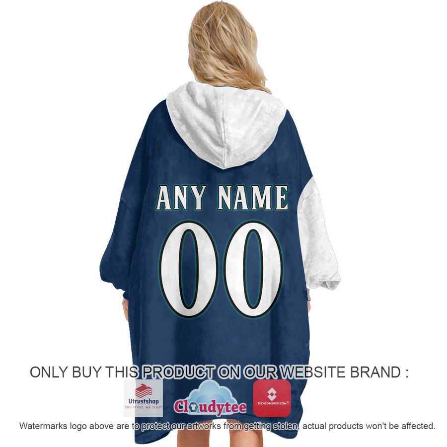personalized seattle mariners white blue oodie blanket hoodie 5 4411