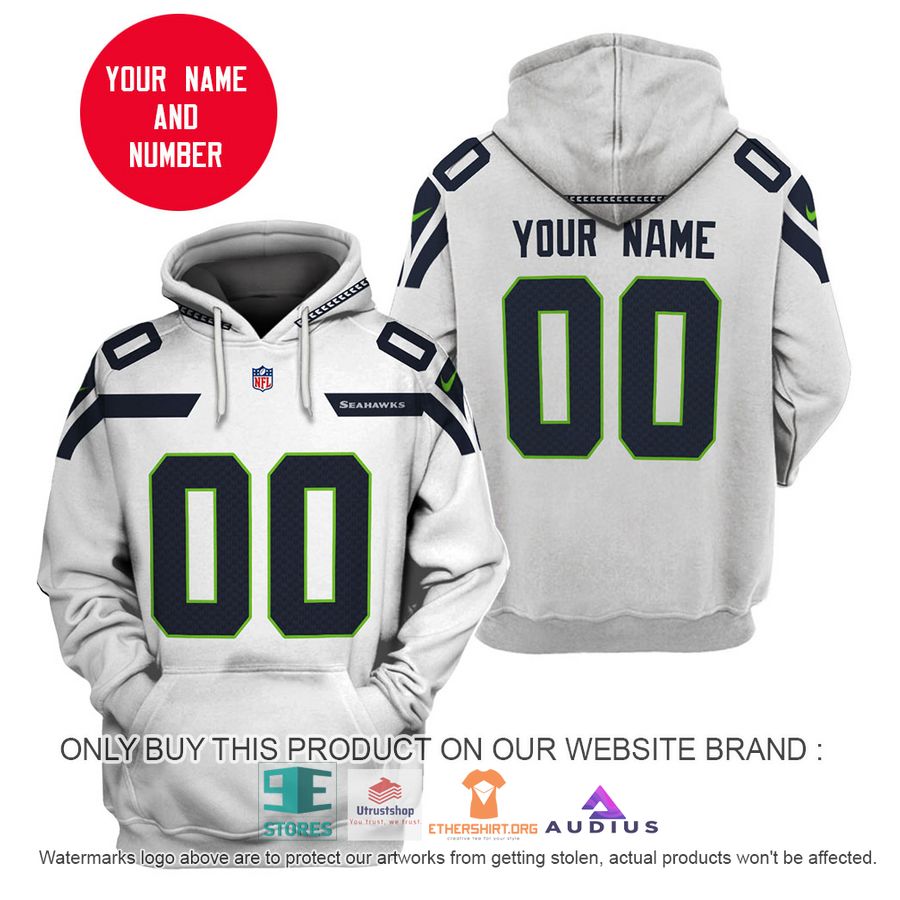 personalized seattle seahawks white hoodie shirt 1 35263