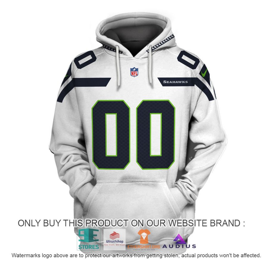 personalized seattle seahawks white hoodie shirt 2 91529