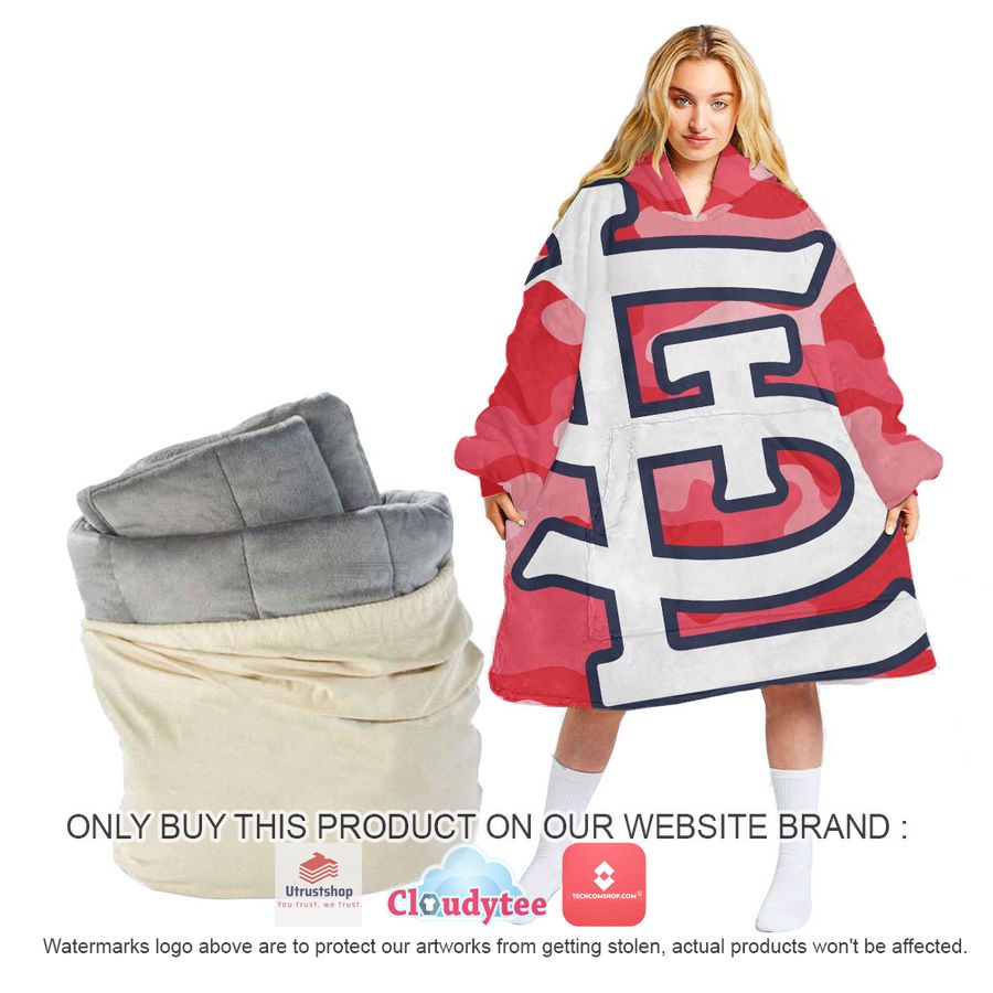 personalized st louis cardinals oodie blanket hoodie 2 16184