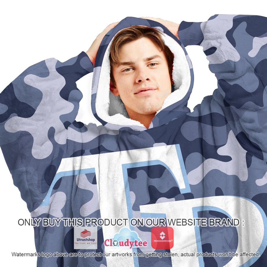 personalized tampa bay rays camo oodie blanket hoodie 3 5472