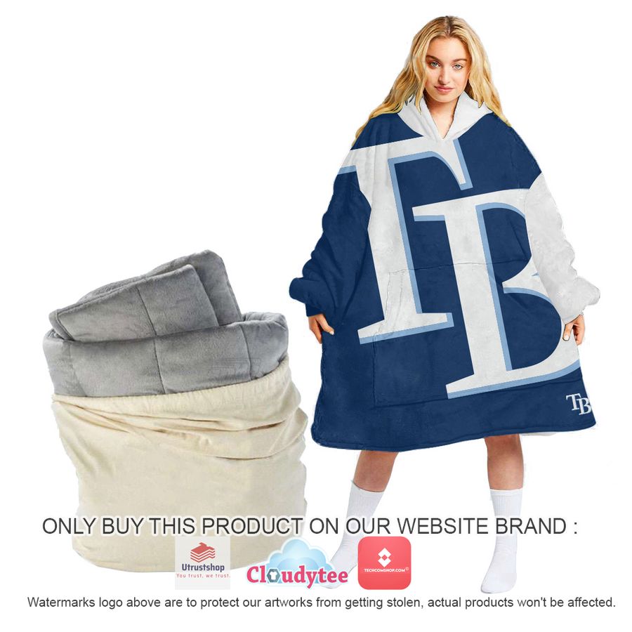 personalized tampa bay rays oodie blanket hoodie 2 97346
