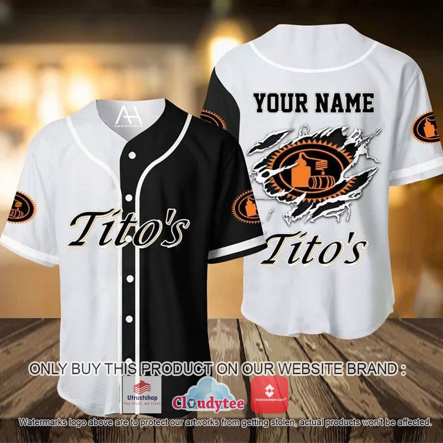 personalized titos baseball jersey 1 3638