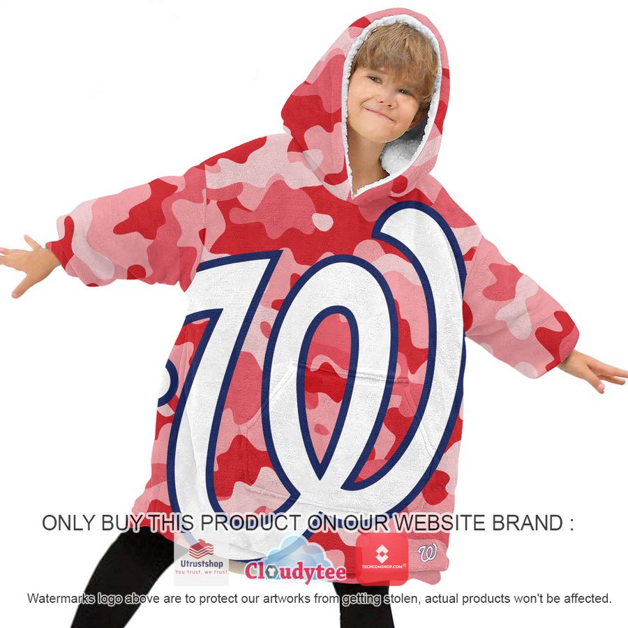 personalized washington nationals camo oodie blanket hoodie 6 27924