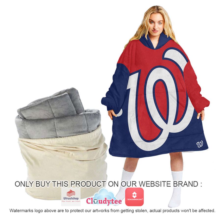 personalized washington nationals oodie blanket hoodie 1 38530