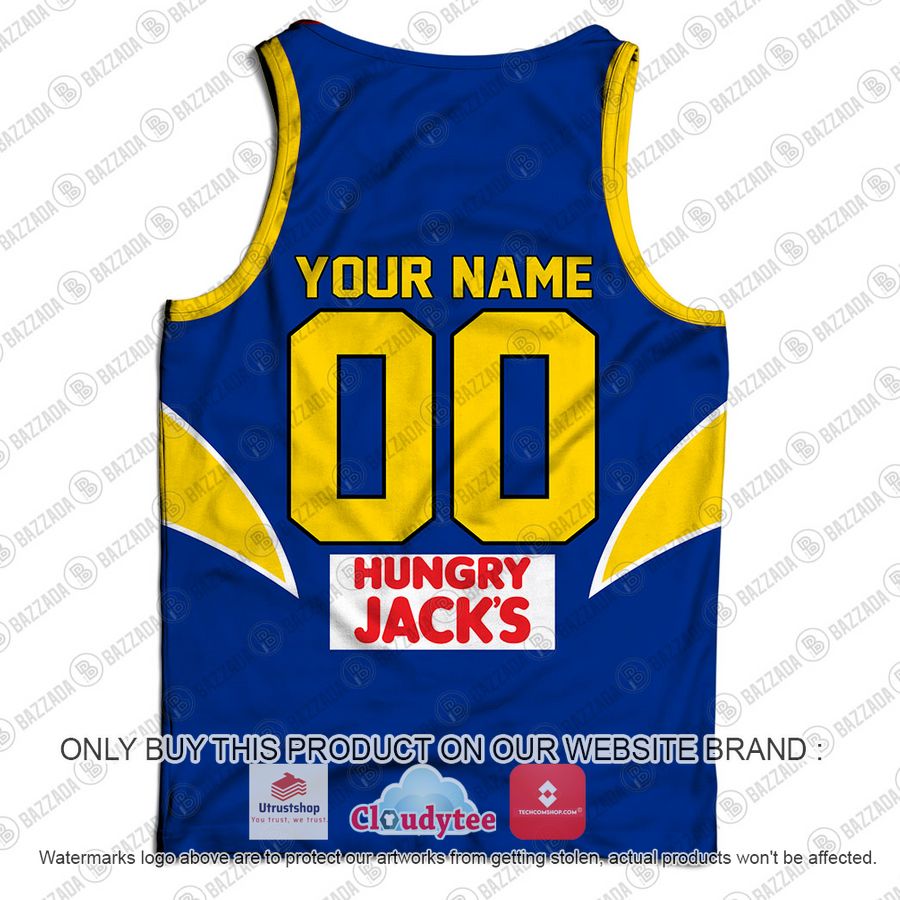 personalized west coast eagles football club vintage retro afl guernsey hungry jacks tank top 3 48290