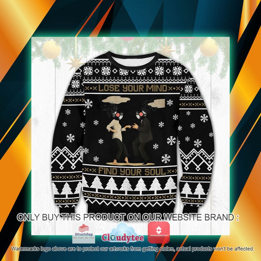 pulp fiction lose your mind ugly sweater 1 84684