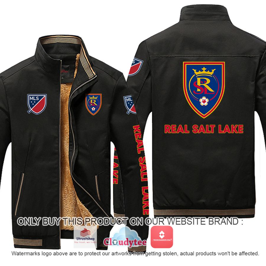 real salt lake mls moutainskin leather jacket 1 31832
