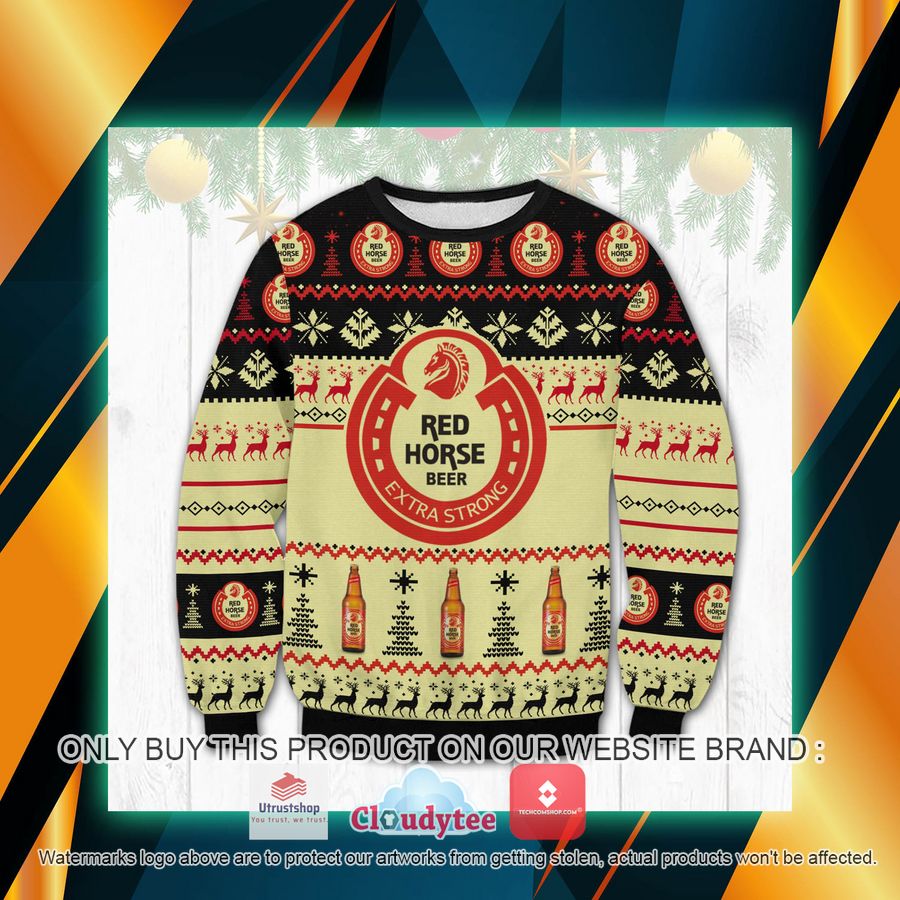 red horse ugly sweater 1 81613