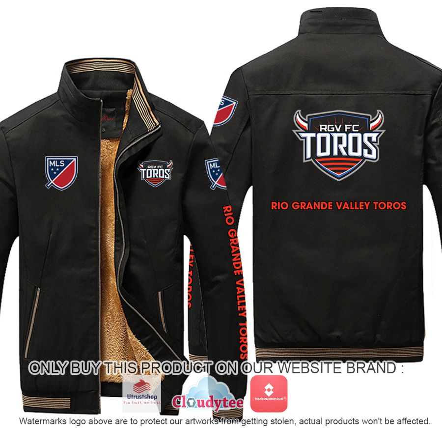 rio grande valley toros mls moutainskin leather jacket 1 55554