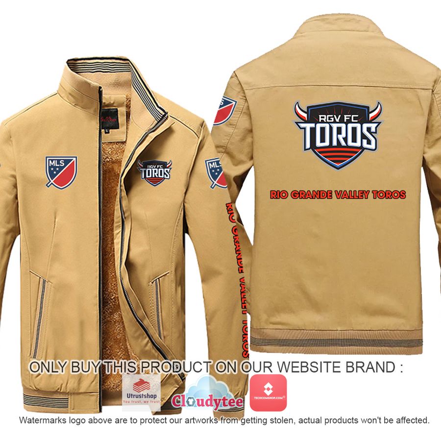rio grande valley toros mls moutainskin leather jacket 3 72345