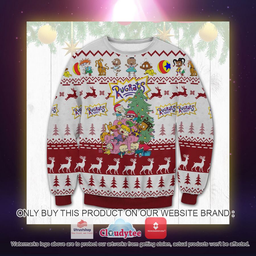 rugrats christmas ugly sweater 2 94364