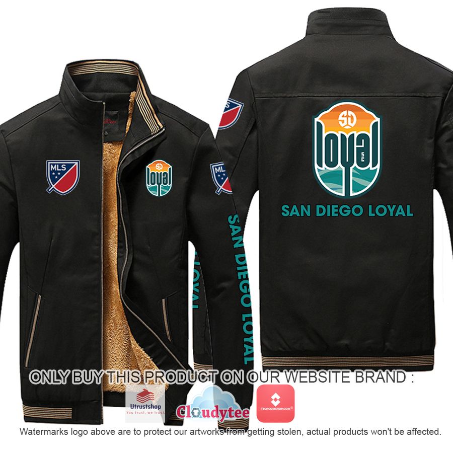 san diego loyal mls moutainskin leather jacket 4 3716