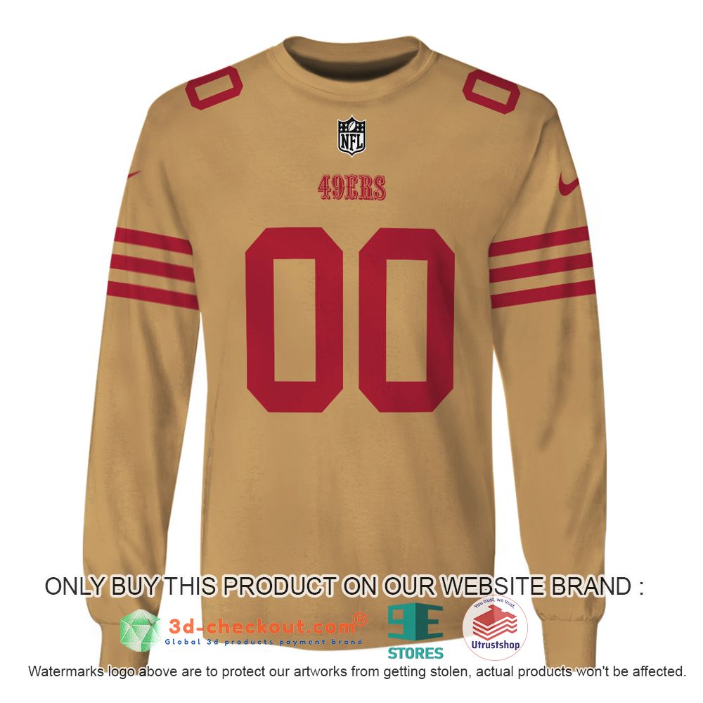 san francisco 49ers nfl personalized pattern 3d shirt hoodie 1 11226