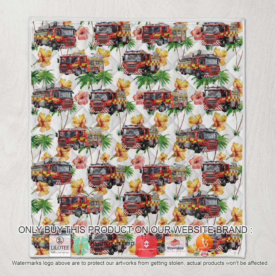 scotland scottish fire and rescue service quilt blanket 2 8213
