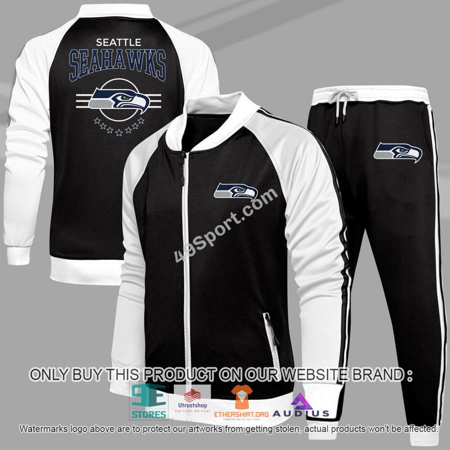 seattle seahawks nfl casual tracksuit jacket long pants 1 49792