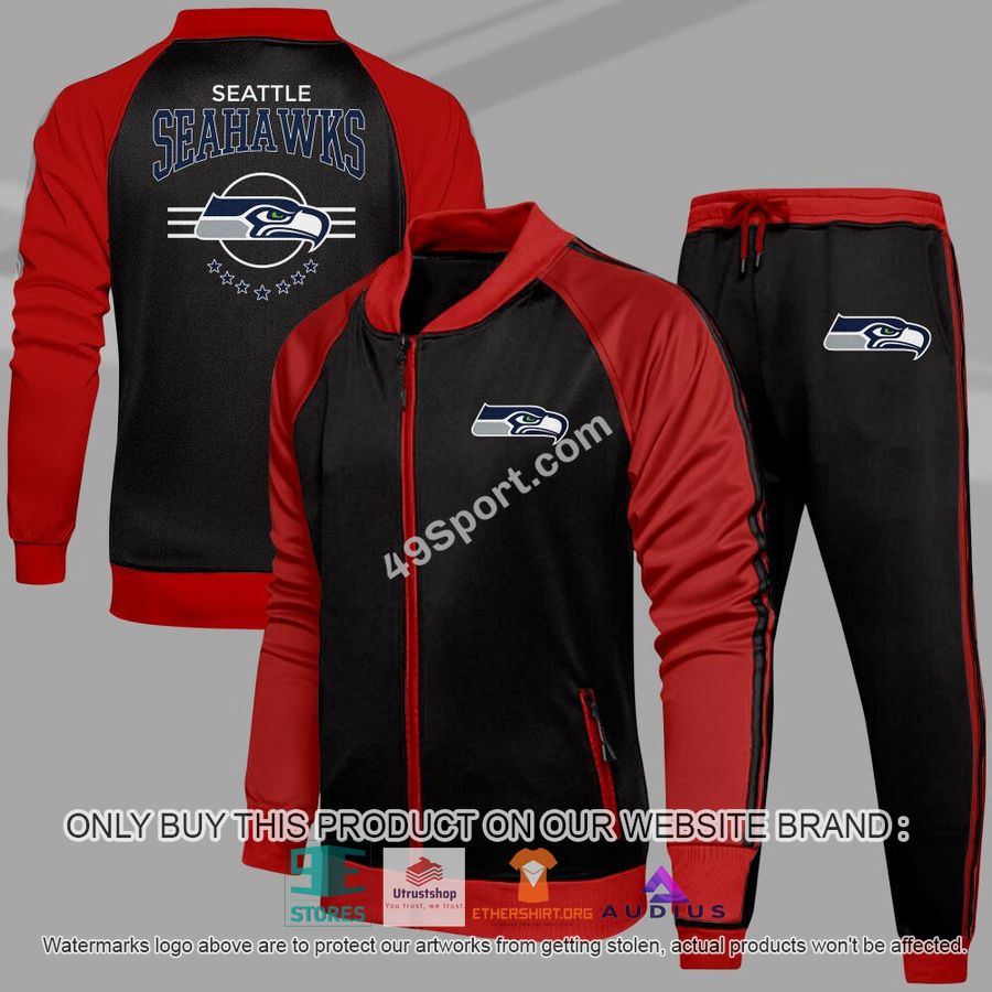 seattle seahawks nfl casual tracksuit jacket long pants 2 52426