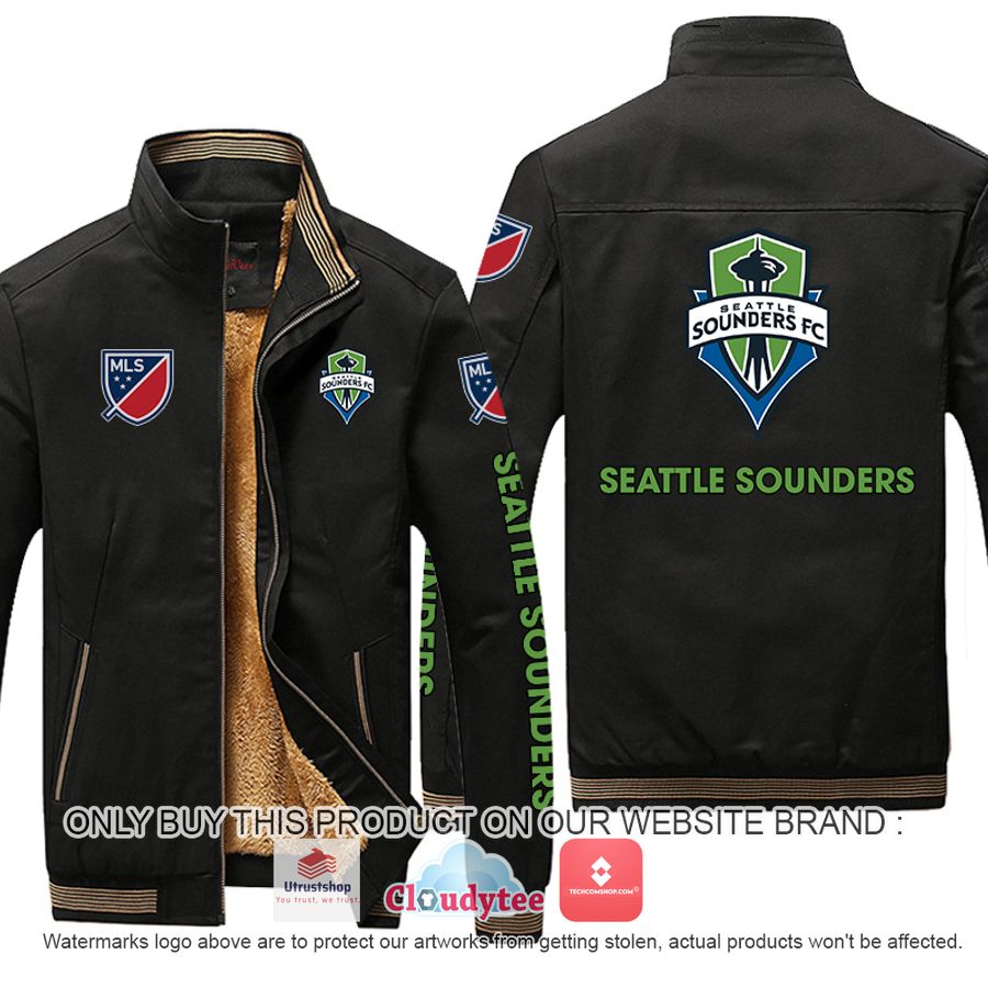 seattle sounders mls moutainskin leather jacket 1 43784