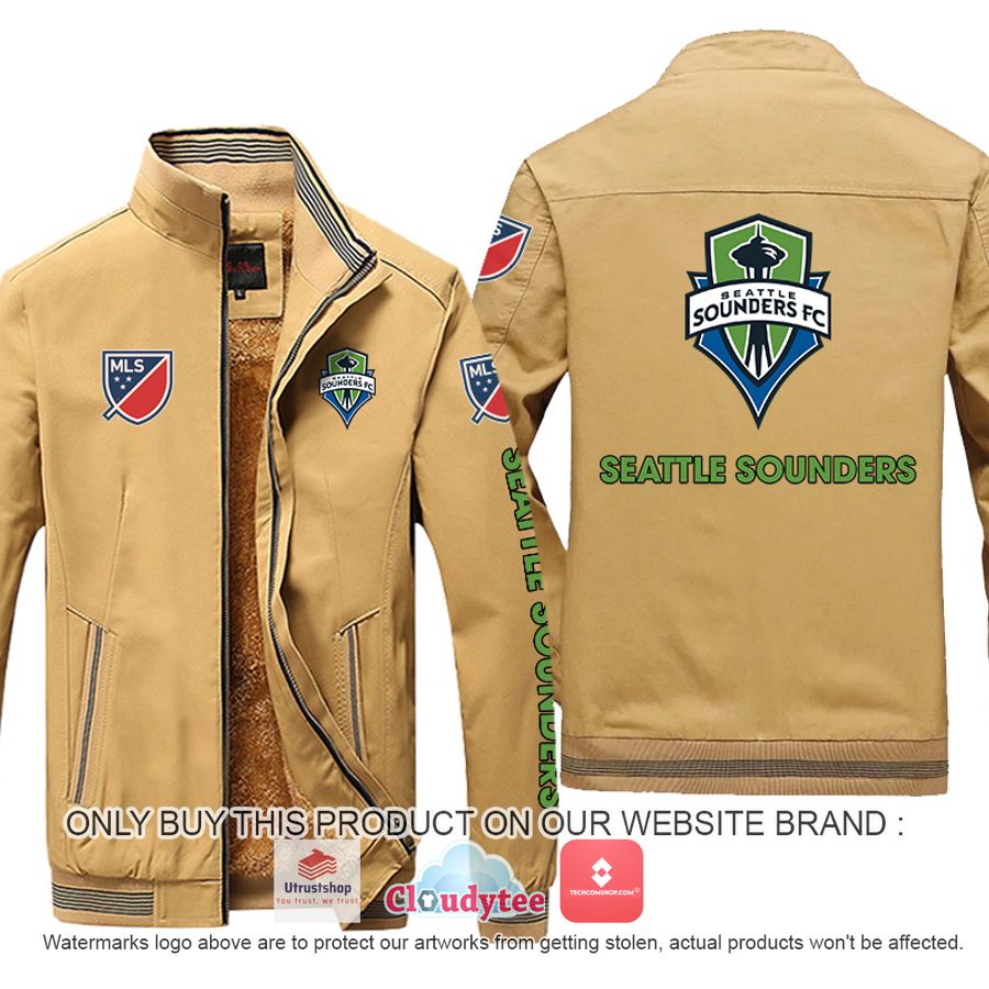 seattle sounders mls moutainskin leather jacket 3 63763