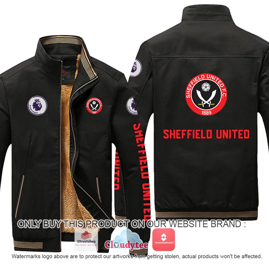 sheffield united premier league moutainskin leather jacket 2 39378