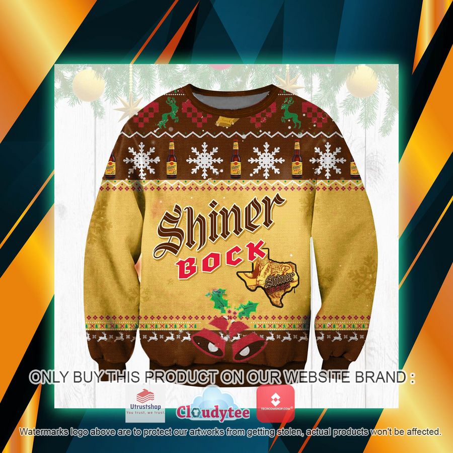 shiner bock beer ugly sweater 1 73216