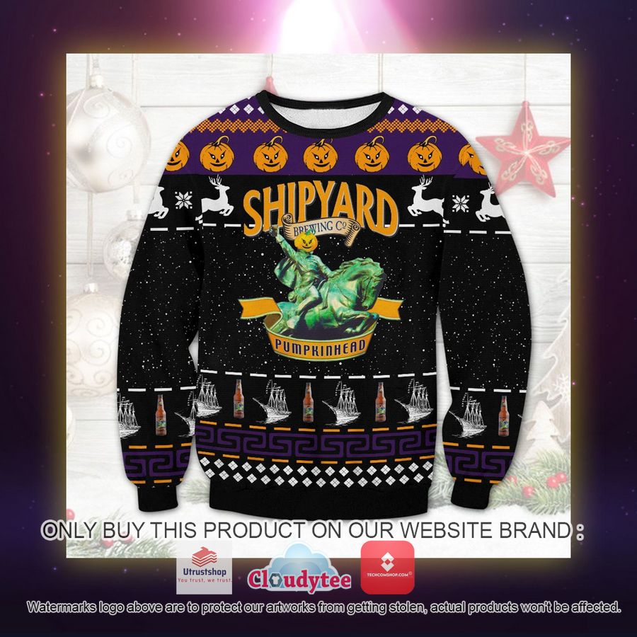 shipyard brewing co sweater 2 48220