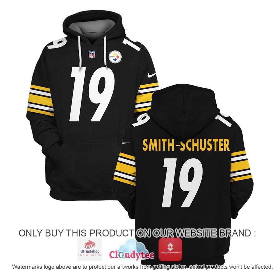 smith schuster 19 pittsburgh steelers nfl hoodie shirt 1 31902