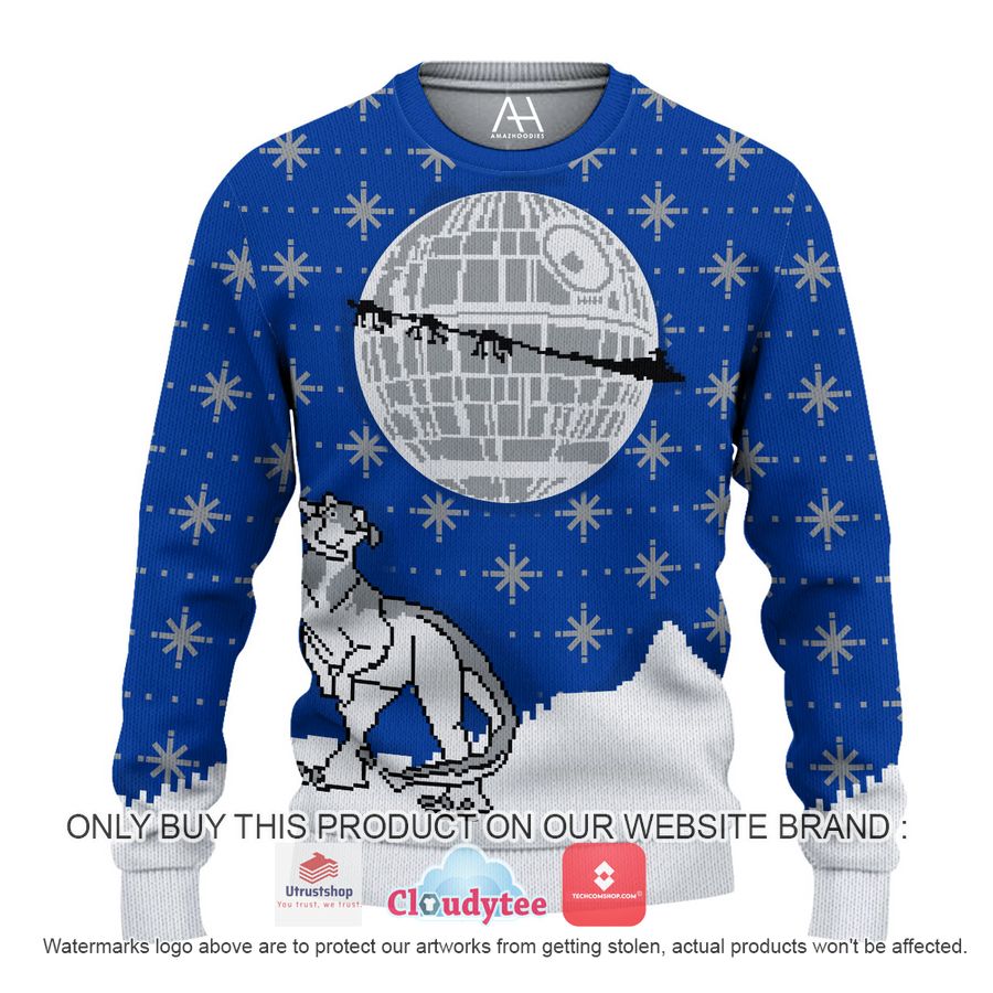 star wars blue christmas all over printed shirt hoodie 1 85116