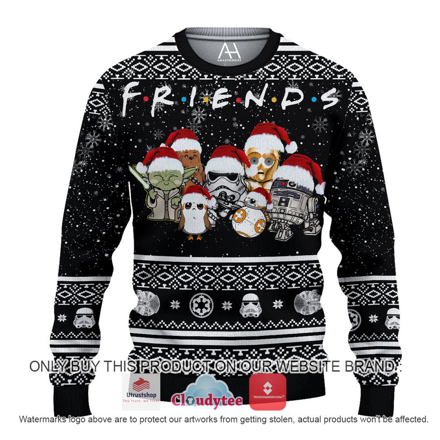 star wars friend christmas all over printed shirt hoodie 1 60341