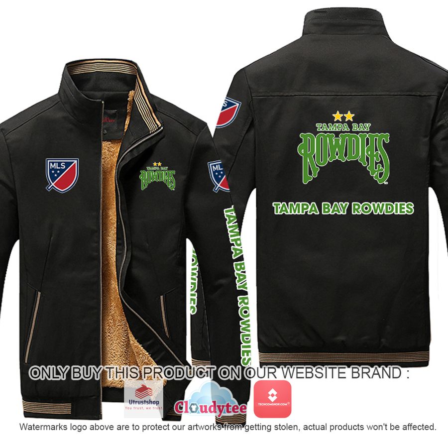 tampa bay rowdies mls moutainskin leather jacket 1 44823
