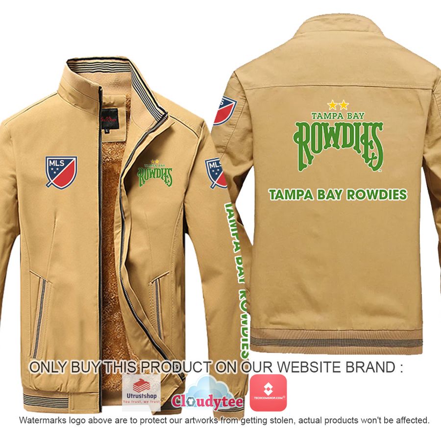 tampa bay rowdies mls moutainskin leather jacket 3 2600