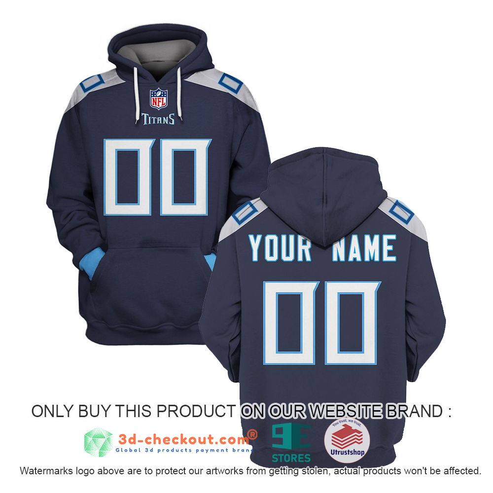 tennessee titans nfl personalized navy 3d shirt hoodie 2 84738
