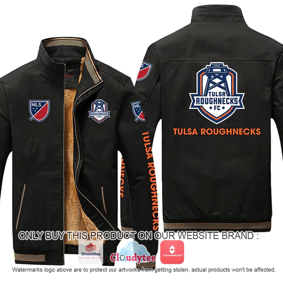 tulsa roughnecks mls moutainskin leather jacket 1 54392