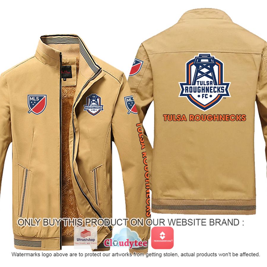 tulsa roughnecks mls moutainskin leather jacket 3 33516