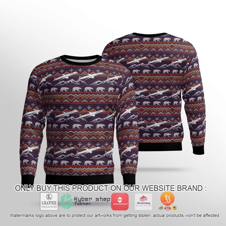united airlines boeing 787 9 dreamliner sweater 1 5795