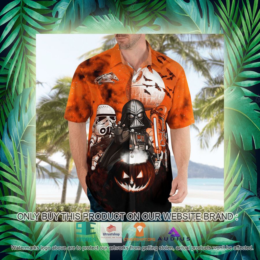 vader boba fett trooper halloween night pumpkin hawaii shirt 12 39869
