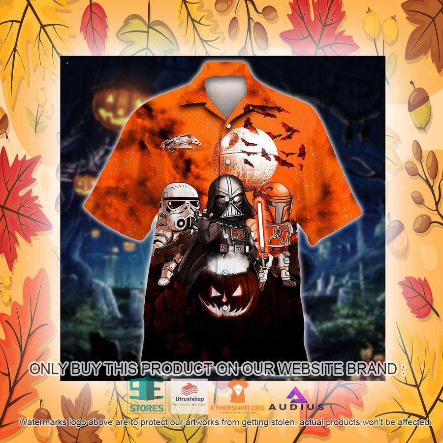 vader boba fett trooper halloween night pumpkin hawaii shirt 13 37479