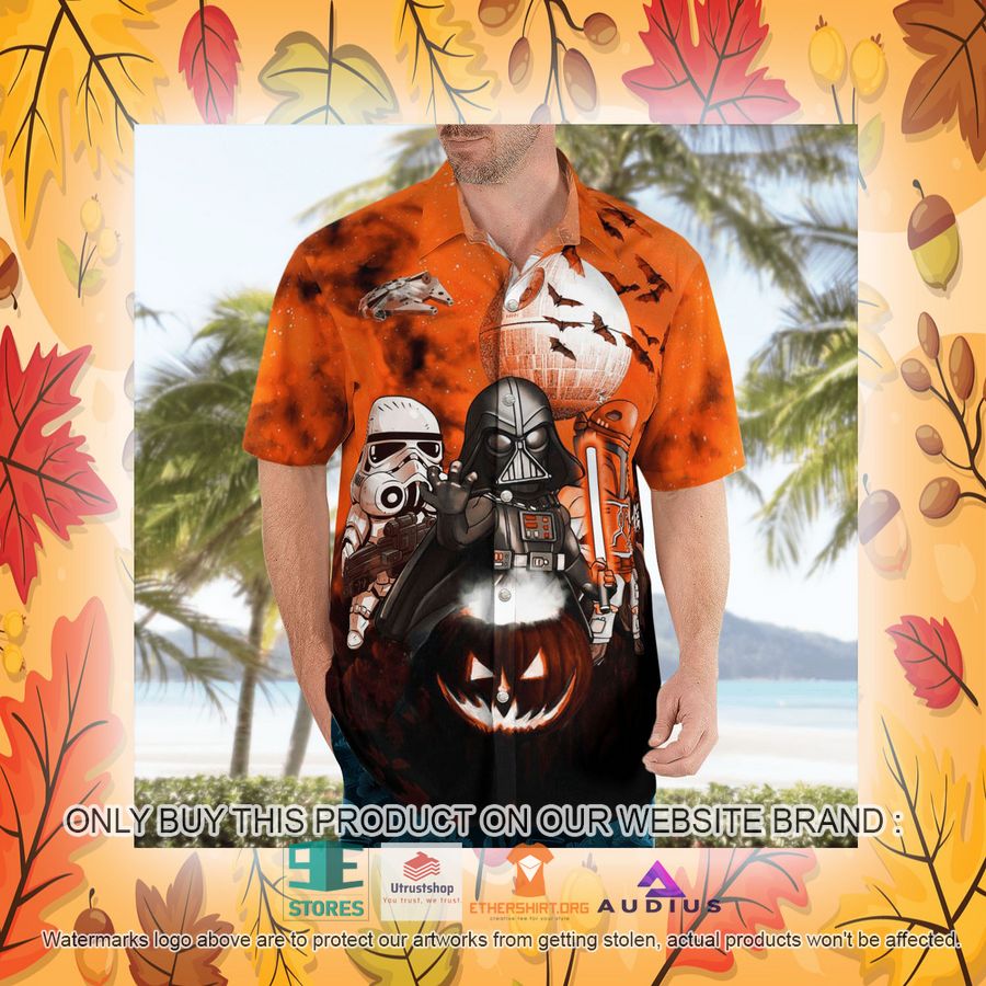 vader boba fett trooper halloween night pumpkin hawaii shirt 16 68958