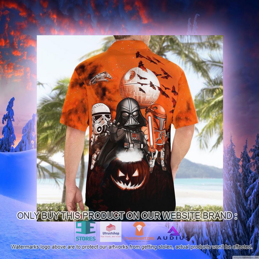 vader boba fett trooper halloween night pumpkin hawaii shirt 7 51353