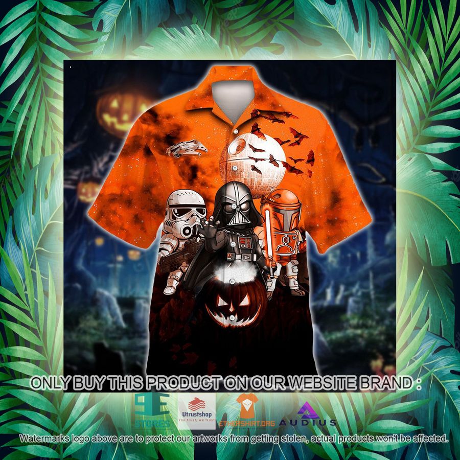 vader boba fett trooper halloween night pumpkin hawaii shirt 9 76572