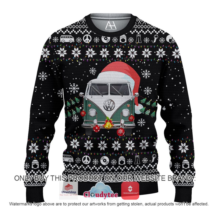 van car christmas all over printed shirt hoodie 1 44283