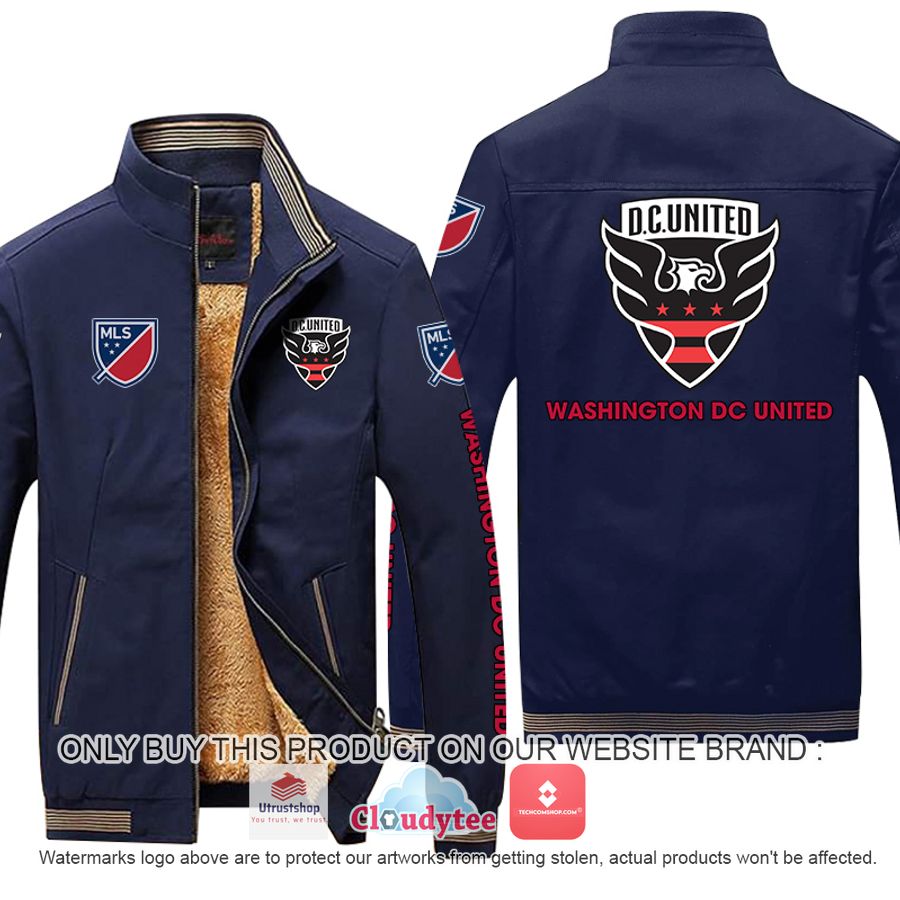 washington dc united mls moutainskin leather jacket 3 31028