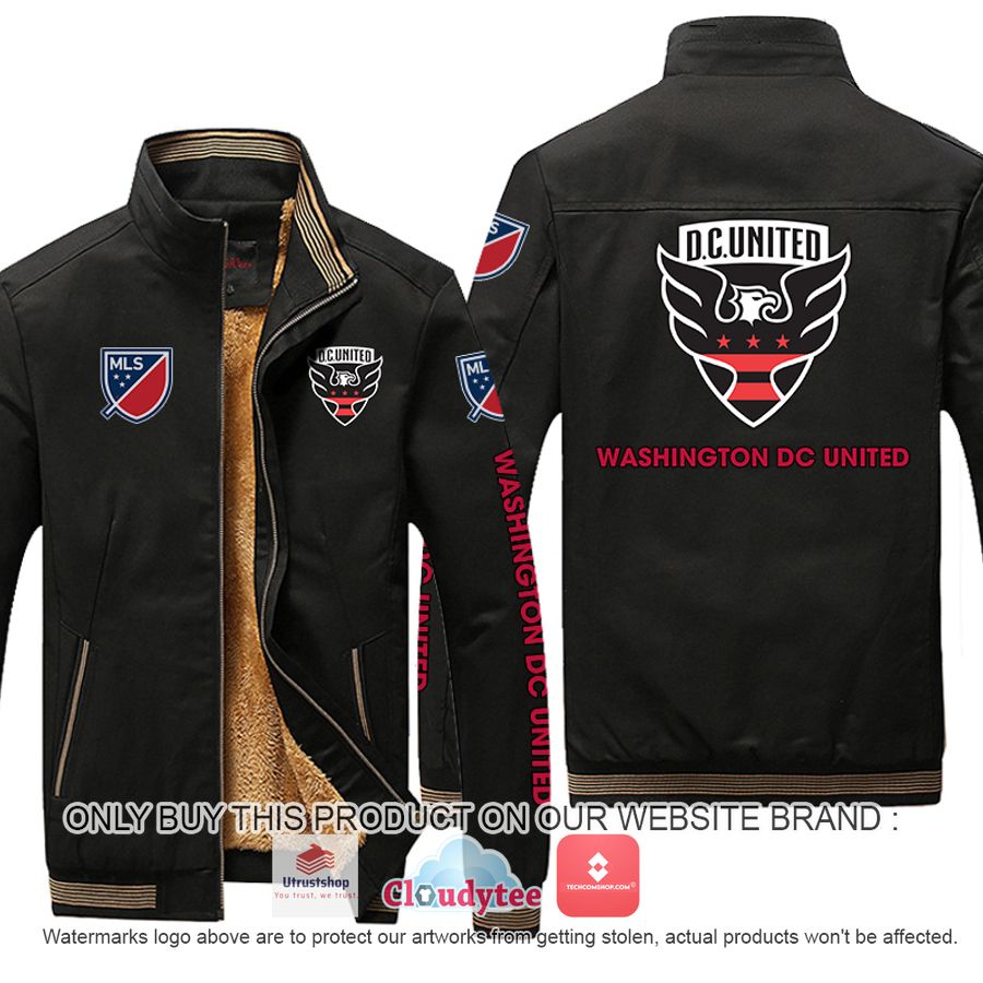 washington dc united mls moutainskin leather jacket 4 33139