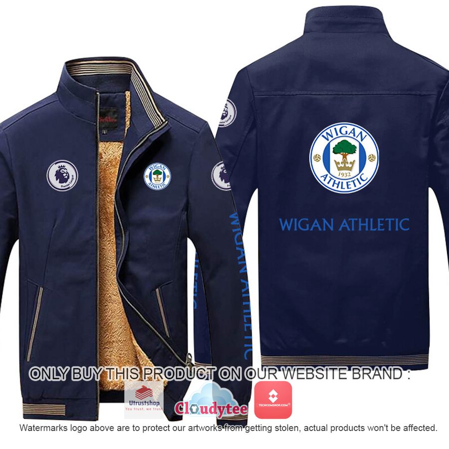 wigan athletic premier league moutainskin leather jacket 2 34013