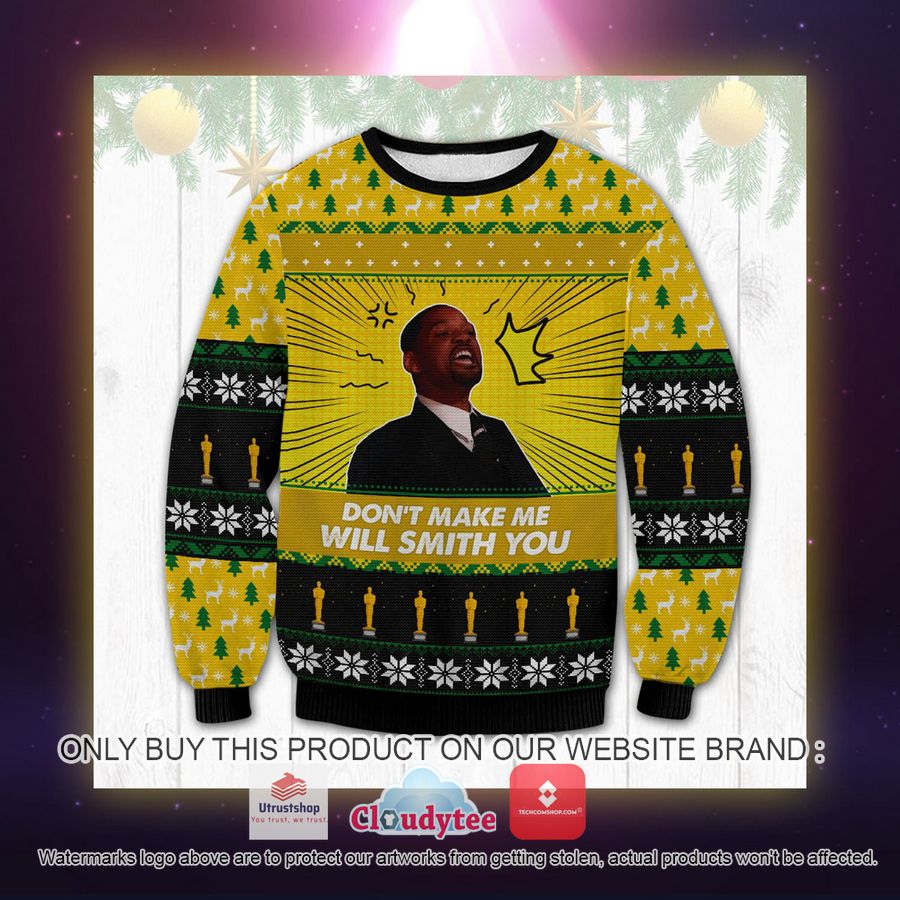 will smith dont make me will smith you ugly sweater 2 20312