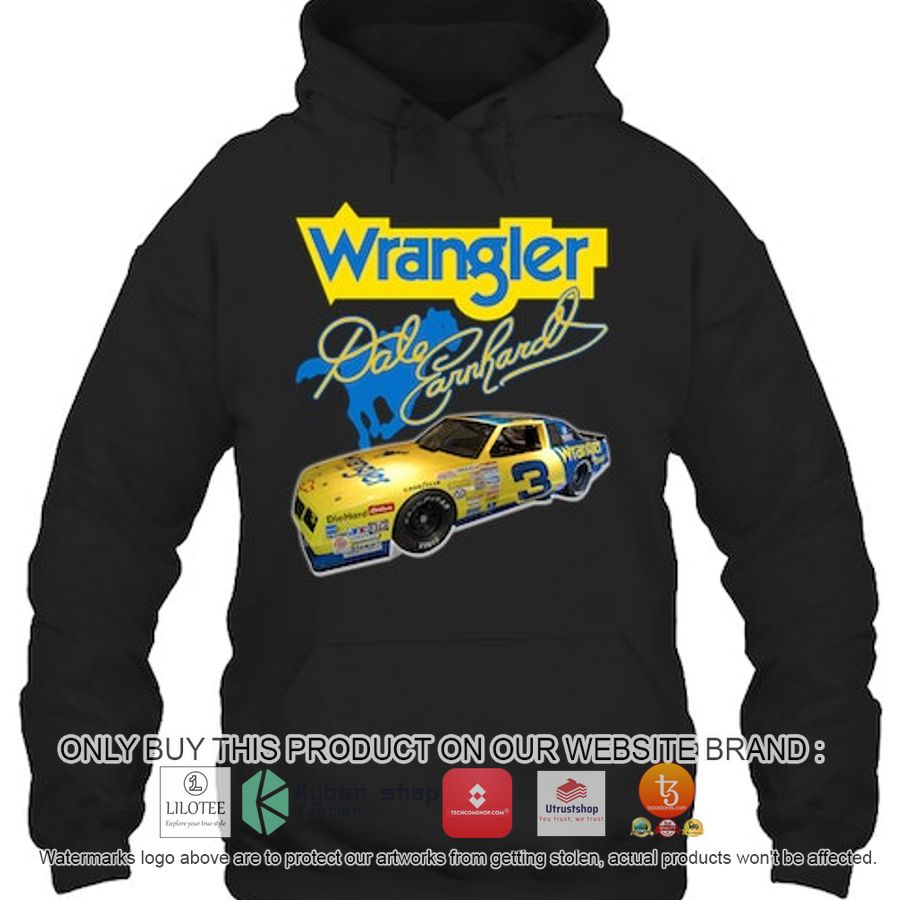 wrangler dale earnhardt 2d shirt hoodie 2 60076