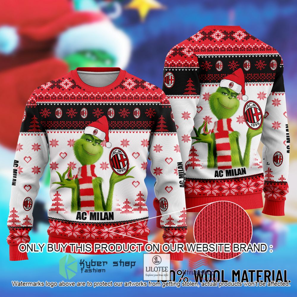 ac milan the grinch christmas ugly sweater 2 36152