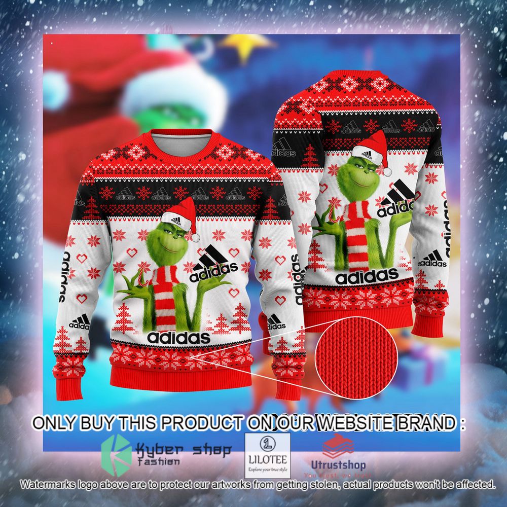 adidas the grinch christmas ugly sweater 1 20076